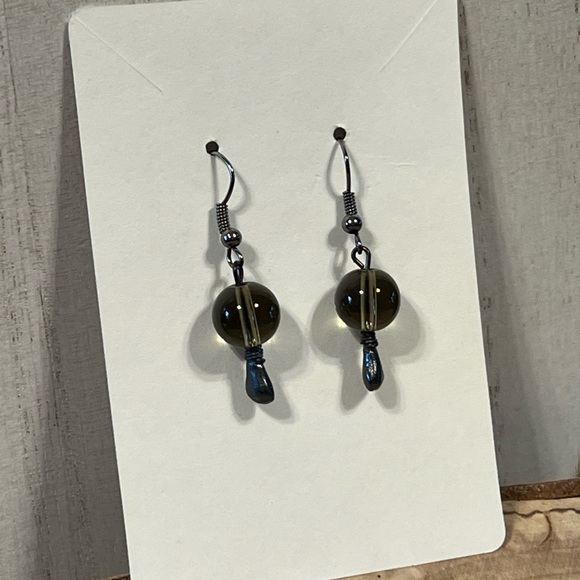 Glass Ball Earrings - Picture 4 of 5